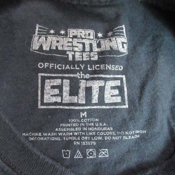 Pro Wrestling Tees T Shirt Medium The Elite Graphic Tee Long Sleeve Omega Buck - Picture 2 of 12